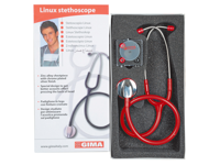 copertina di Stetoscopio adulto con testa anatomica Linux Rosso