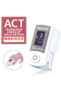 copertina di Pulsossimetro da dito con la tecnologia ACT ( check - up arterie ) cod. SB200