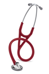copertina di Littmann Master Cardiology cod. 2163 stetofonendoscopio + App per auscultazione in ... Amaranto