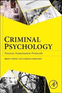 copertina di Criminal Psychology . Forensic Examination Protocols