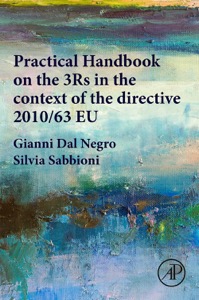 copertina di Practical Handbook on the 3Rs in the Context of the Directive