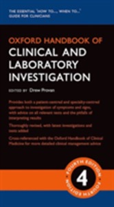 copertina di Oxford Handbook of Clinical and Laboratory Investigation