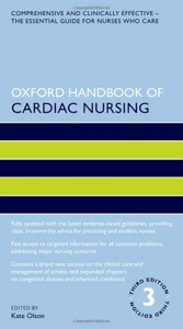copertina di Oxford Handbook of Cardiac Nursing