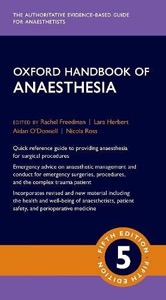 copertina di Oxford Handbook of Anaesthesia