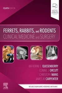 copertina di Ferrets - Rabbits and Rodents - Clinical Medicine and Surgery
