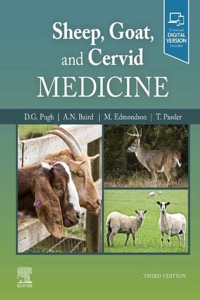 copertina di Sheep, Goat and Cervid Medicine