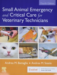 copertina di Small Animal Emergency and Critical Care for Veterinary Technicians