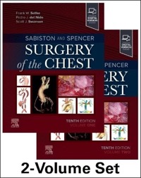 copertina di Sabiston and Spencer Surgery of the Chest ( 2 Volume set )