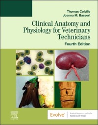 copertina di Clinical Anatomy and Physiology for Veterinary Technicians