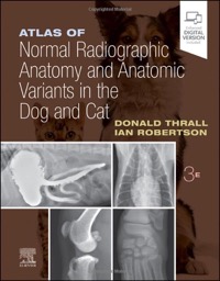 copertina di Atlas of Normal Radiographic Anatomy and Anatomic Variants in the Dog and Cat