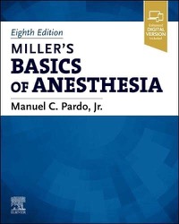 copertina di Miller 's Basics Of Anesthesia