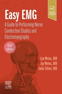 copertina di Easy EMG : A Guide to Performing Nerve Conduction Studies and Electromyography