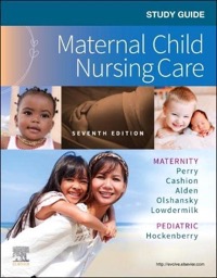 copertina di Study Guide for Maternal Child Nursing Care