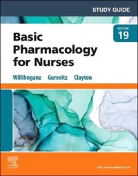 copertina di Study Guide for Clayton ’s Basic Pharmacology for Nurses