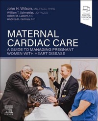 copertina di Maternal Cardiac Care - A Guide to Managing Pregnant Women with Heart Disease 