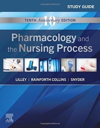 copertina di Study Guide for Pharmacology and the Nursing Process