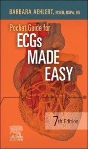 copertina di Pocket Guide for ECGs Made Easy