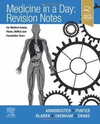 copertina di Medicine in a Day : Revision Notes for Medical Exams , Finals , UKMLA and Foundation ...