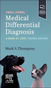 copertina di Small Animal Medical Differential Diagnosis - A Book of Lists 
