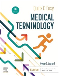 copertina di Quick and Easy Medical Terminology