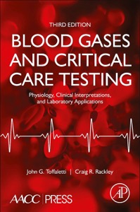 copertina di Blood Gases and Critical Care Testing . Physiology , Clinical Interpretations , and ...