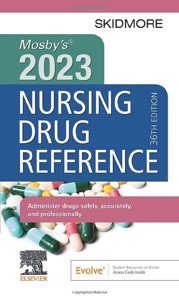 copertina di Mosby 's 2023 Nursing Drug Reference