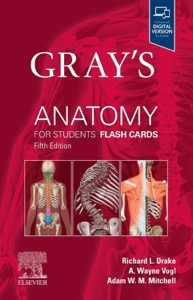 copertina di Gray' s Anatomy for Students Flash Cards