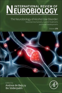 copertina di The neurobiology of Alcohol Use Disorder - Neuronal mechanisms, current treatments ...