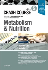 copertina di Crash Course Metabolism and Nutrition ( digital version included )