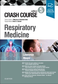 copertina di Crash Course Respiratory Medicine ( digital version included )