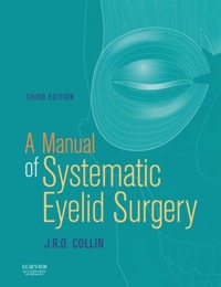 copertina di A Manual of Systematic Eyelid Surgery