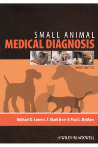 copertina di Small Animal Medical Diagnosis
