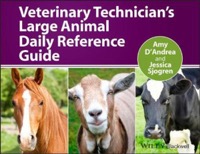 copertina di Veterinary Technician' s Large Animal Daily Reference Guide