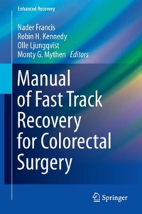 copertina di Manual of Fast Track Recovery for Colorectal Surgery
