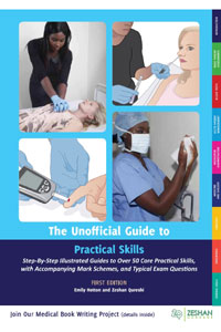 copertina di The Unofficial Guide to Practical Skills: Over 50 Illustrated Practical Skills Stations ...
