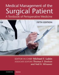 copertina di Medical Management of the Surgical Patient - A Textbook of Perioperative Medicine