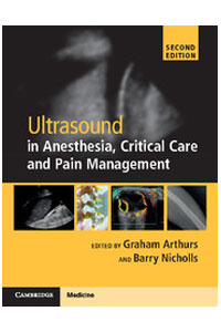 copertina di Ultrasound in Anesthesia - Critical Care and Pain Management