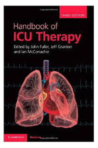 copertina di Handbook of ICU ( Intensive Care Unit ) Therapy