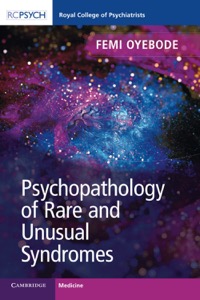 copertina di Psychopathology of Rare and Unusual Syndromes
