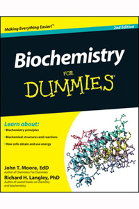 copertina di Biochemistry For Dummies