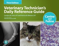 copertina di Veterinary Technician' s Daily Reference Guide : Canine and Feline