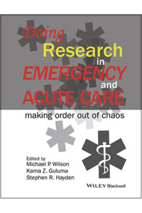 copertina di Doing Research in Emergency and Acute Care: Making Order Out of Chaos