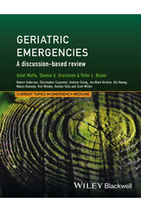 copertina di Geriatric Emergencies: A Discussion - based Review