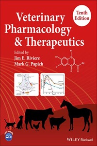 copertina di Veterinary Pharmacology and Therapeutics