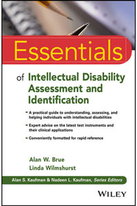 copertina di Essentials of Intellectual Disability Assessment and Identification