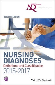 copertina di Nursing Diagnoses - Definitions and Classification 2015 - 2017