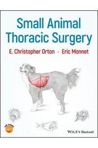copertina di Small Animal Thoracic Surgery
