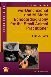 copertina di Two - Dimensional and M - Mode Echocardiography for the Small Animal Practitioner