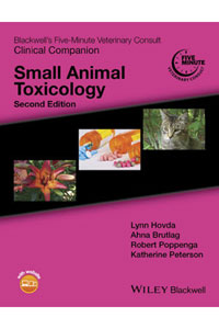 copertina di Blackwell' s Five - Minute Veterinary Consult Clinical Companion : Small Animal Toxicology