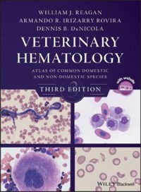 copertina di Veterinary Hematology: Atlas of Common Domestic and Non - Domestic Species